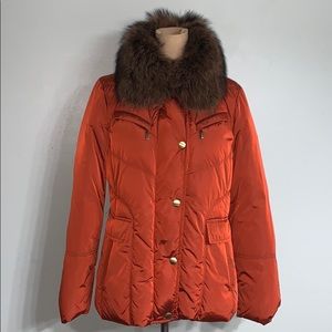 Schneider’s Salzburg down coat with fox fur 8